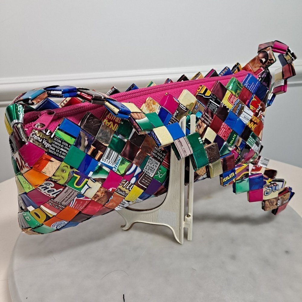 Small Candy Wrapper Shoulder Bag Euc - image 5